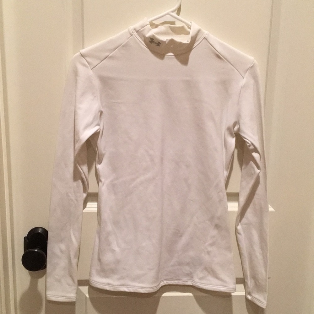 Under Armour Women’s White Turtleneck, Size M